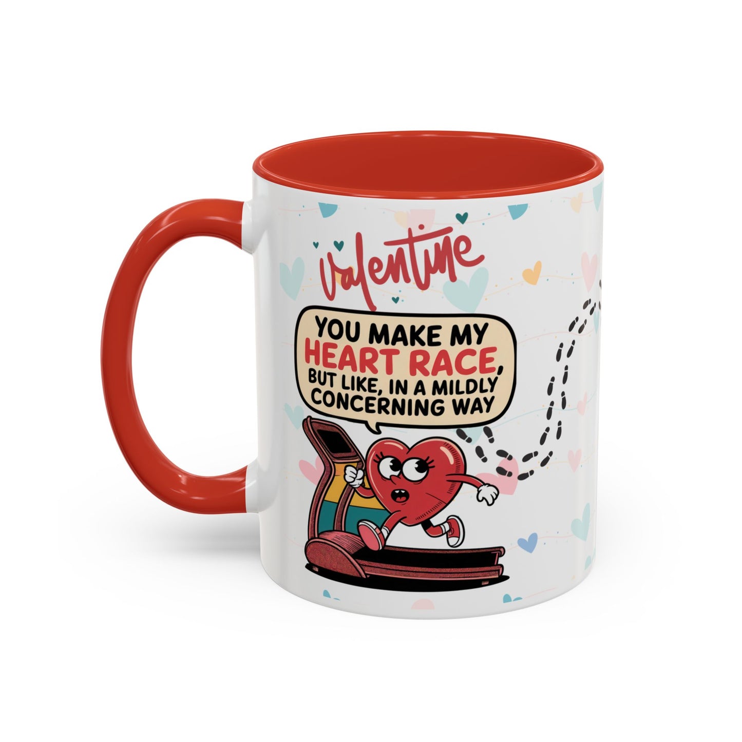 Heart Race Coffee Mug