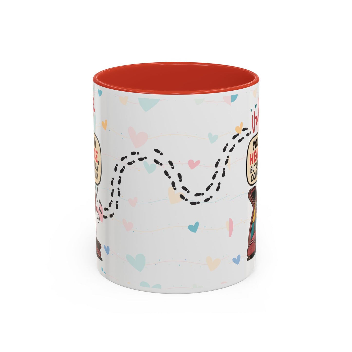 Heart Race Coffee Mug