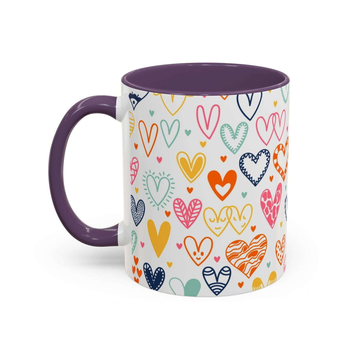 All Heart Accent Coffee Mug (11, 15oz)