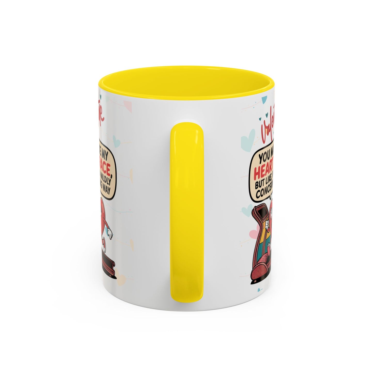 Heart Race Coffee Mug