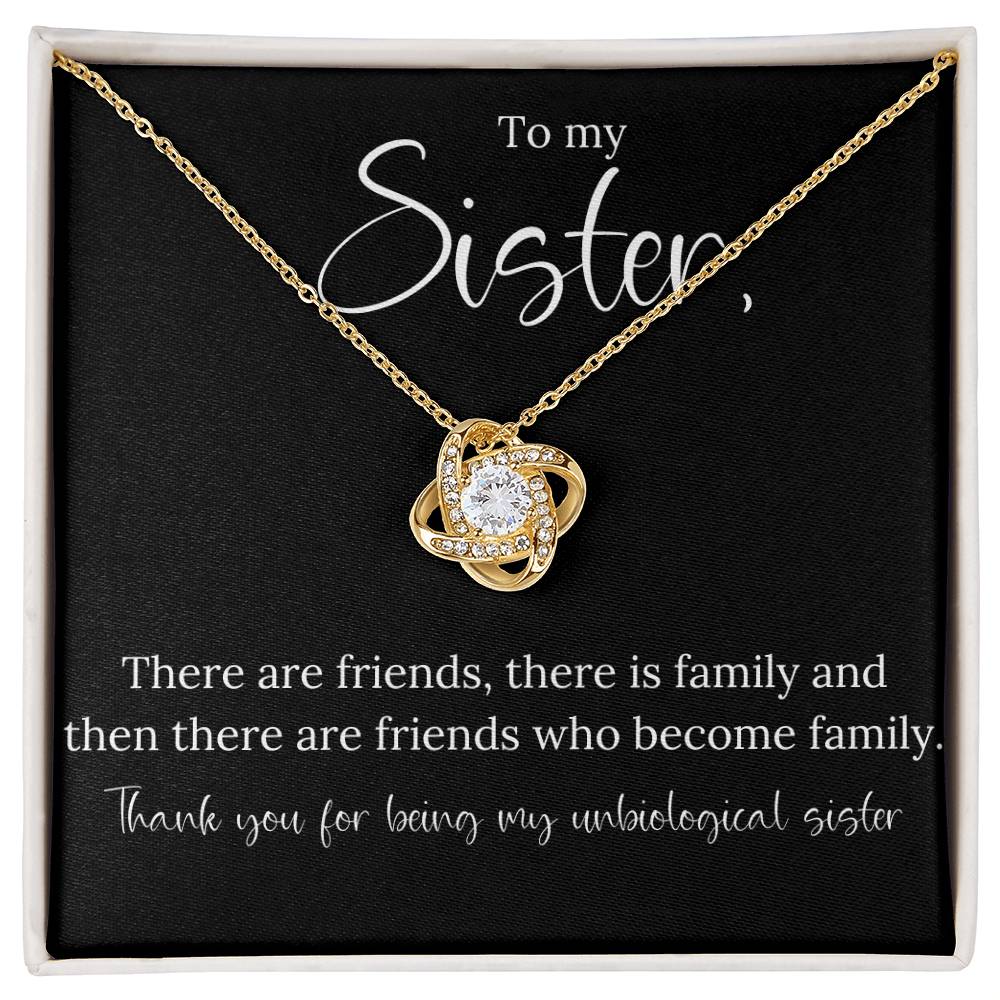 To My Unbiological Sister