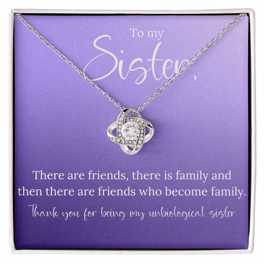 To My Unbiological Sister