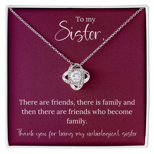 To my Unbiological Sister