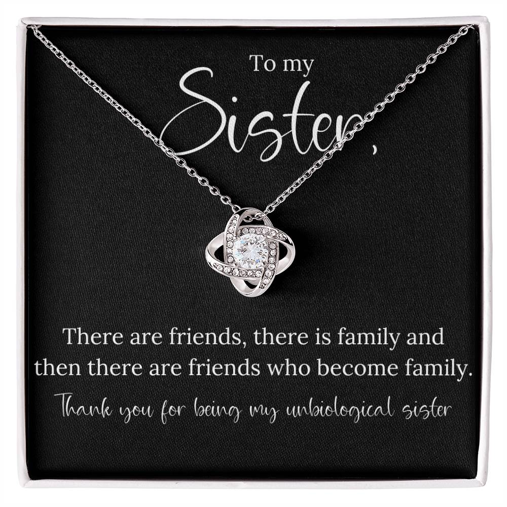 To My Unbiological Sister