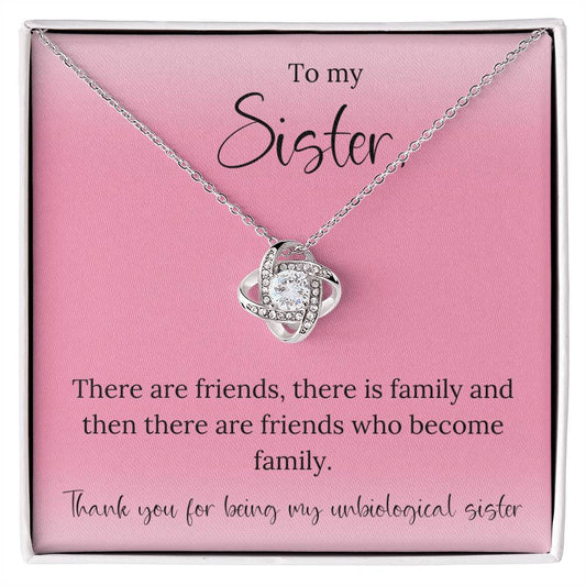 To My Unbiological Sister
