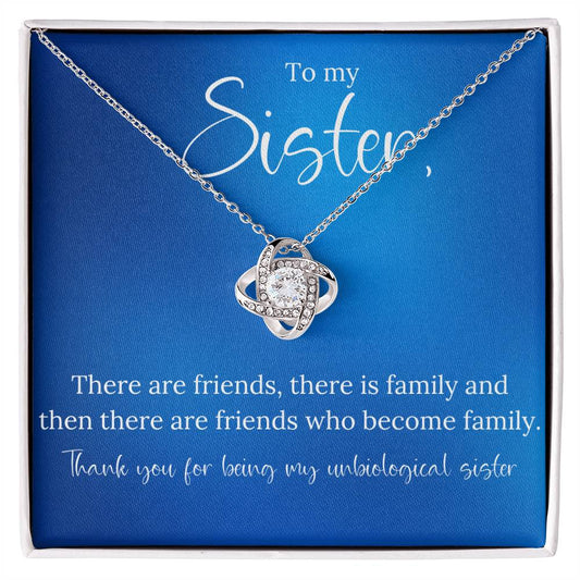 To My Unbiological Sister