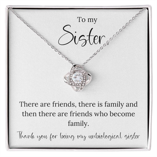 To My Unbiological Sister